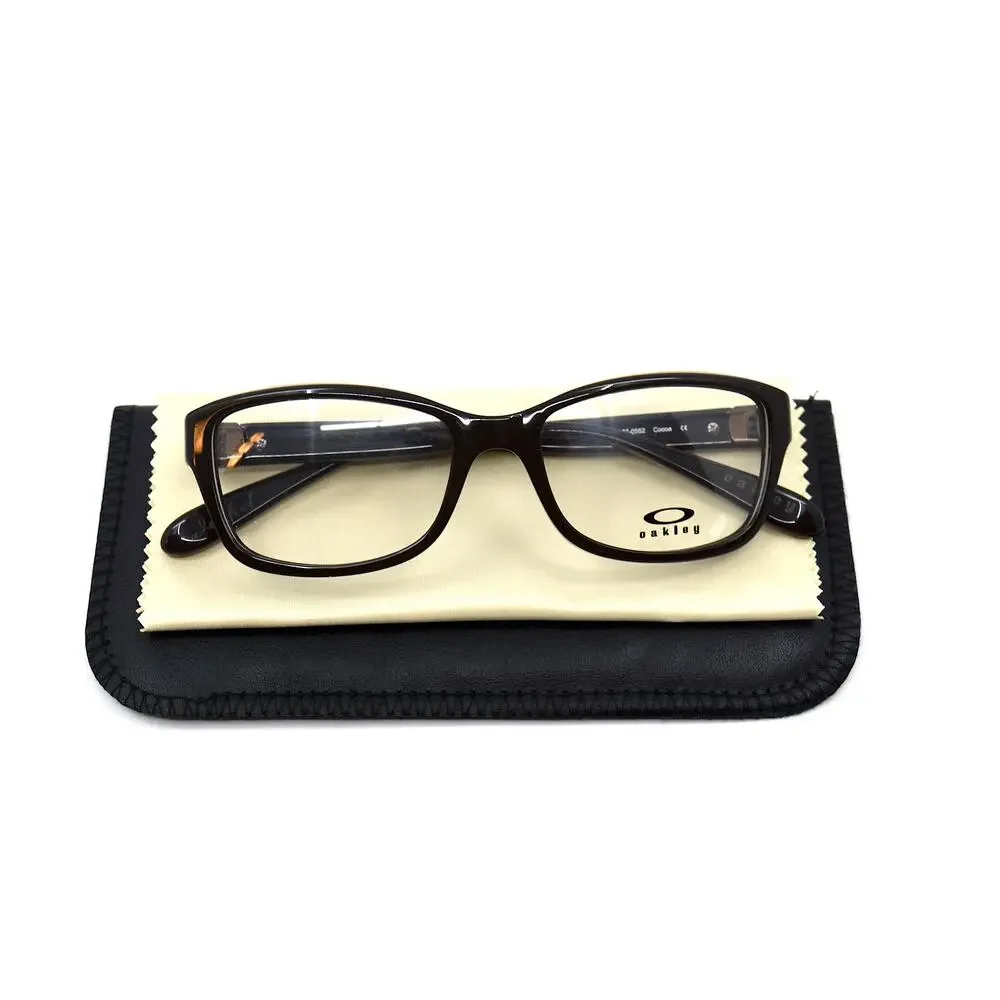 100% AUTHENTIC OAKLEY OX1087-0552 WOMEN'S EYEGLASSES – COCOA JUNKET FRAME – NEW